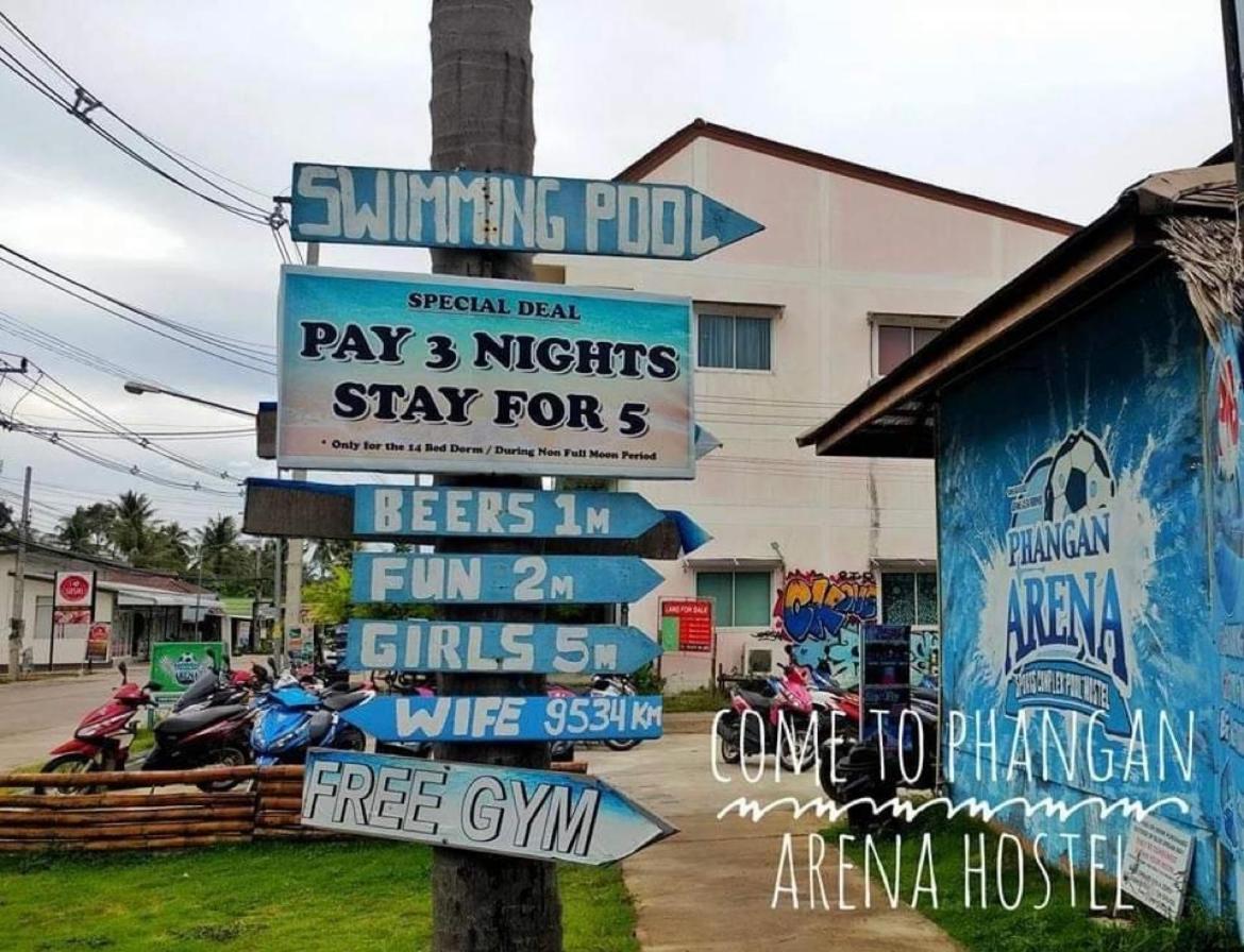 Phangan Arena Hostel Baan Tai Exterior photo